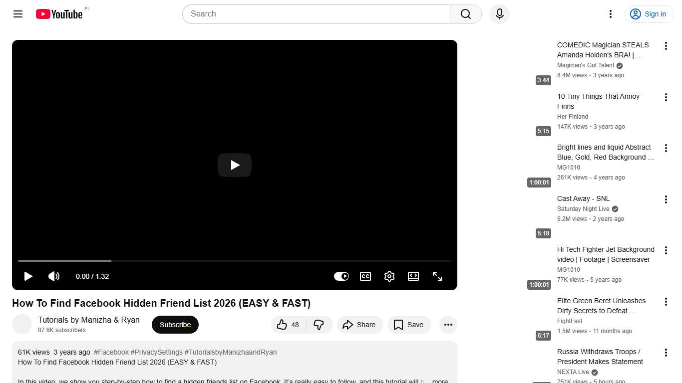 How To Find Facebook Hidden Friend List 2026 (EASY & FAST) - YouTube